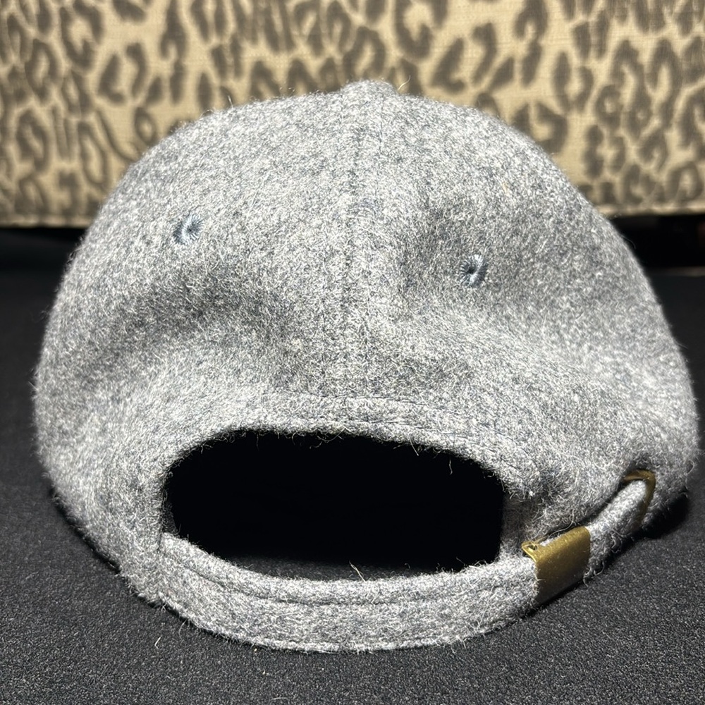 Hat Attack Gray Wool Blend Cap Ball-Cap Style War… - image 5
